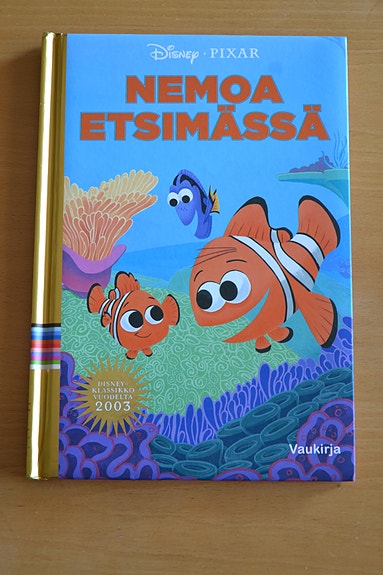 Disney Pixar Nemoa etsimässä. Vaukirja. Klassikko vuodelta 2003