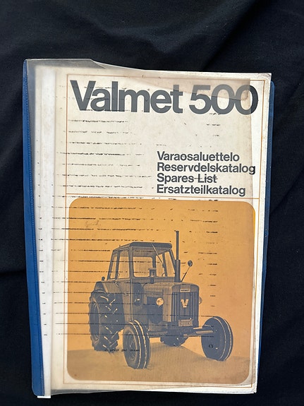 Valmet 500 Varaosaluettelo