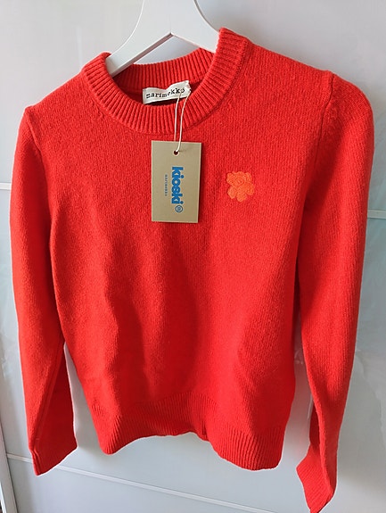 Uusi Marimekko Kioski Unikko villapaita, XS