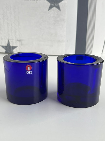 Marimekko Kivi Koboltinsininen 2 kpl