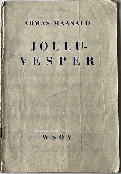 Jouluvesper - Maasalo Armas