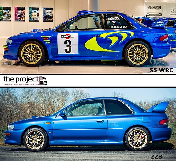 Subaru Impreza GC8 S5 WRC korisarja täydellinen.