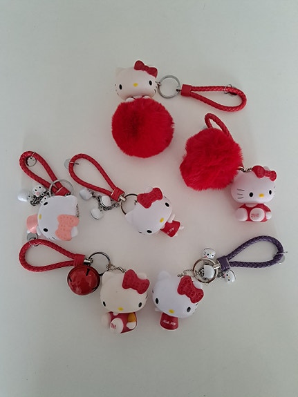 Hello kitty avaimenperä/laukkukoriste
