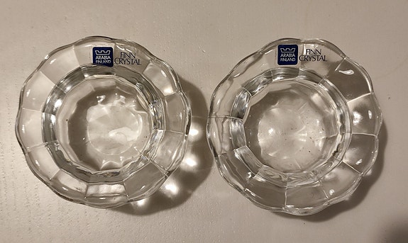 Arabia Finn Crystal tuikku x 2 kpl