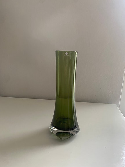 Iittala, vihreä Anna maljakko