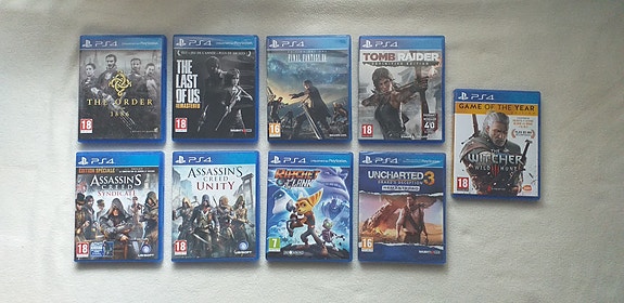 Uusia laadukkaita PS4 - pelejä