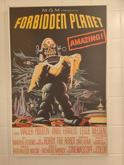 Forbidden planet taulu