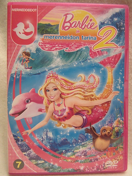 Barbie ja Merenneidon tarina 2 dvd