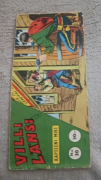 VILLI LÄNSI/ Kapteeni Miki No 20 1960