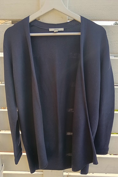 Esprit neuletakki S 100%puuvillaa
