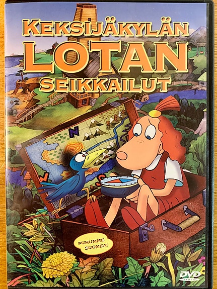 Keksijäkylän Lotan seikkailut DVD