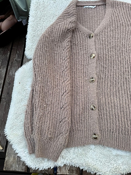 Pola Lämmin "Villapaita" - Beige - Puuvilla 35%
