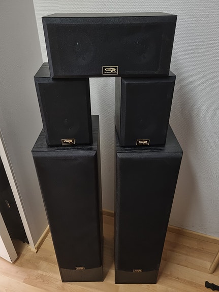 OR-CINEMA ZOUND 5.0 kaiutinjärjestelmä