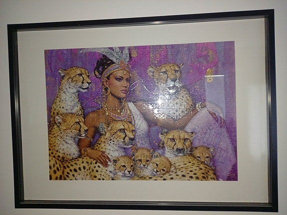 Palapelitaulu "Egyptin prinsessa" raameinen