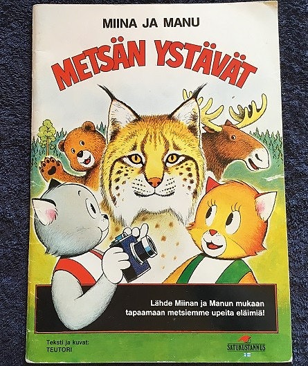 Miina ja Manu Metsän ystävät ja Reporttereina kirjat