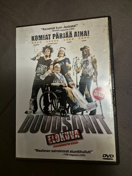 Duudsonit elokuva DVD