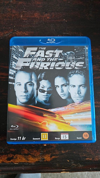 The Fast and the Furious Bluray