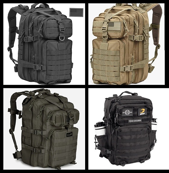 O: tactical backpack (40L)
