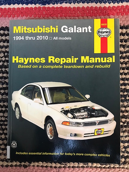 Mitsubishi Galant korjausopas