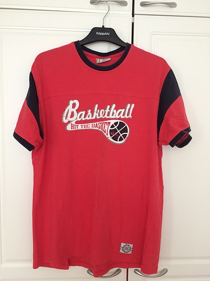 Basketball puuvilla t-paita, noin M