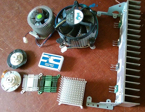 Elektroniikan jäähdyttimiä ym.