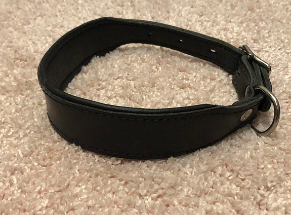Leveä nahkapanta (45 cm)
