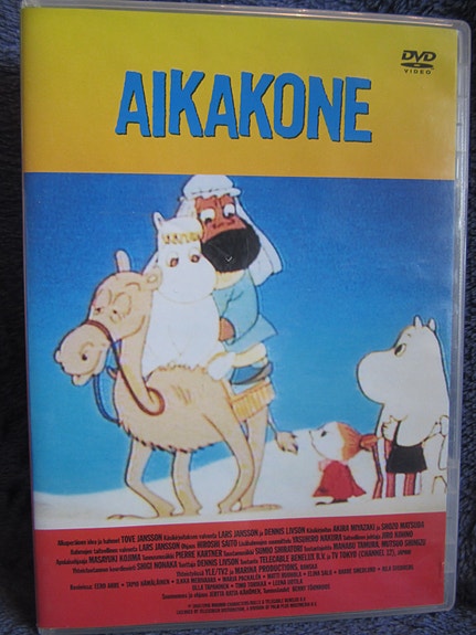 Muumi Aikakone dvd