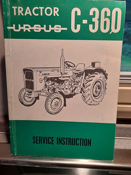 Ursus C-360 Traktori Huolto opas
