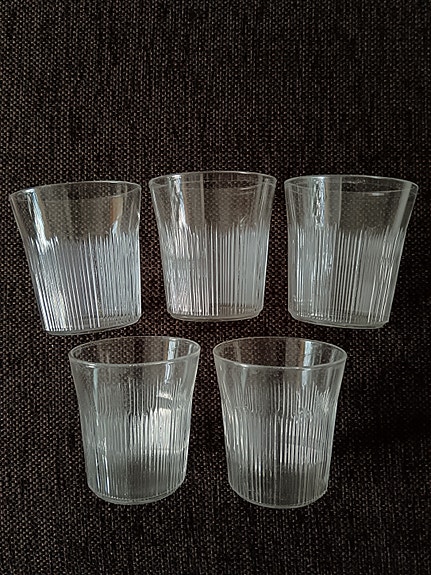 Iittala Tapio Wirkkala Viiru lasit, 5 kpl  KIIRE