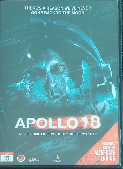 Apollo 18 DVD Kauhu/sci-fi (2011)