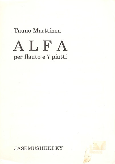 Marttinen: Alfa