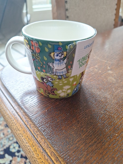 Muumi muki Tove 100 tarralla
