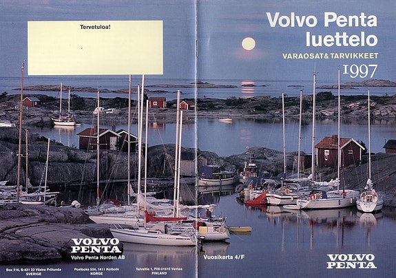Volvo Penta varaosat & Tarvikkeet 1997