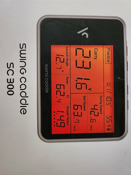 Swing Caddie SC 300 lyöntianalysaattori