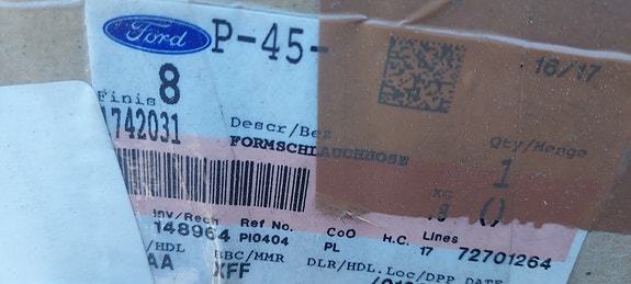 Ford Eco boost tyhjiöpumppu 1742031