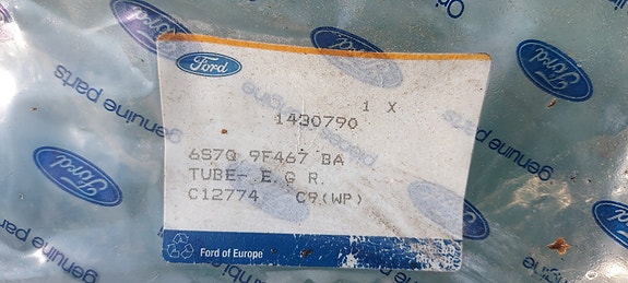 Ford pakokaasunkierrätysputki