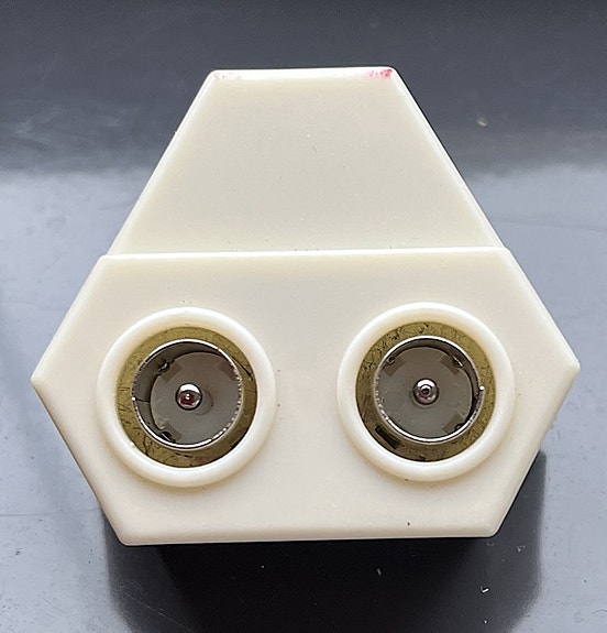 2-suuntainen TV antenniliitin adapteri TV liitäntä osia