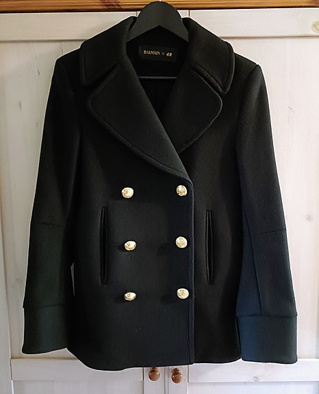 Balmain X H&M villakangastakki 34