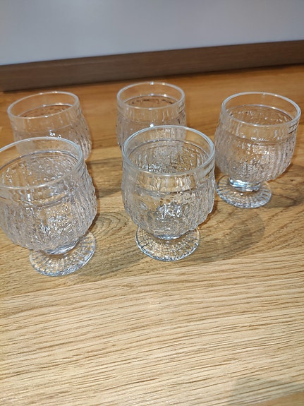 Kehrä pienet lasit 5 kpl