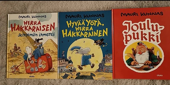 Mauri Kunnaksen kirjoja