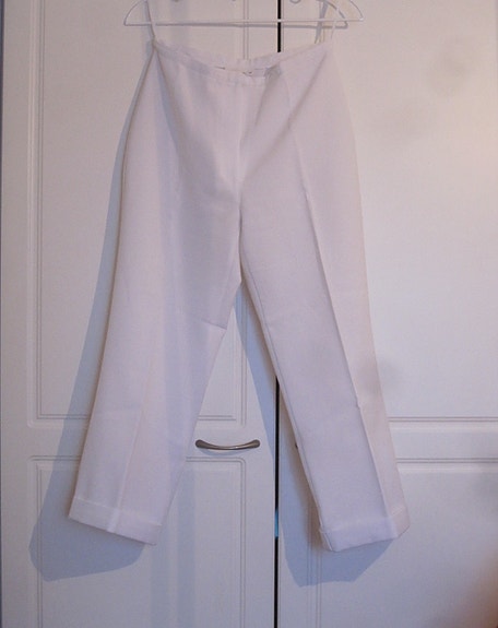 Valkoiset caprit 36 Lindex