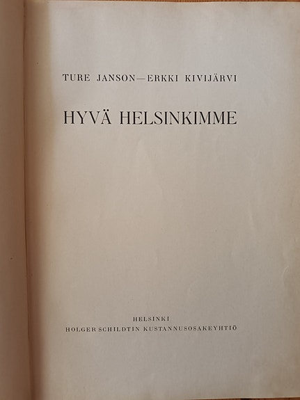 Paikallishistoria Helsinki