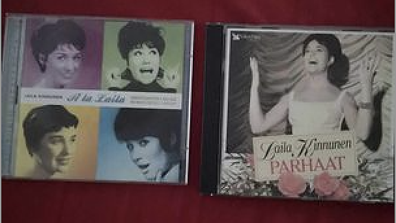 LAILA KINNUNEN 5 cd-levyä, Hki-Klaukkala