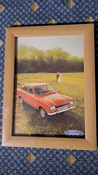 Ford Escort mk1 sisustustaulu