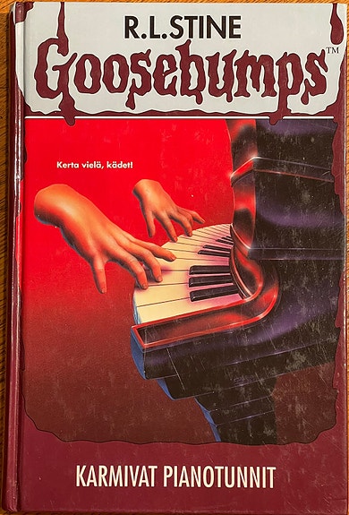 Karmivat pianotunnit - R. L. Stine - Goosebumps (o)