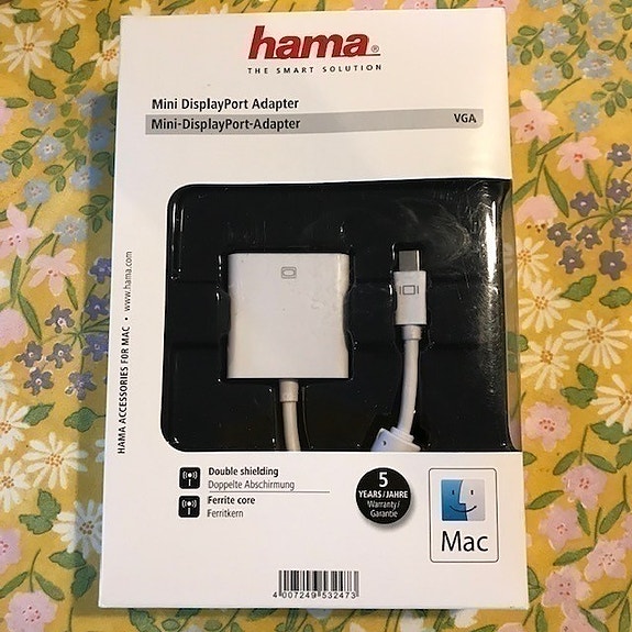 Mini-DisplayPort - VGA -adapteri