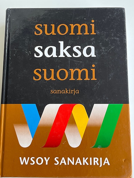 Suomi-Saksa-Suomi sanakirja WSOY