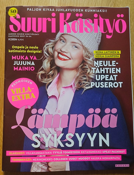 Suuri Käsityö 9/2024 lehti