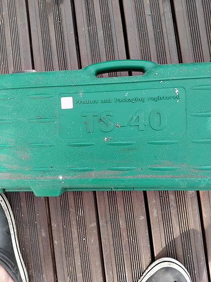 Rubi ts 40 laattaleikkuri+sähkörasioiden veivi+terät