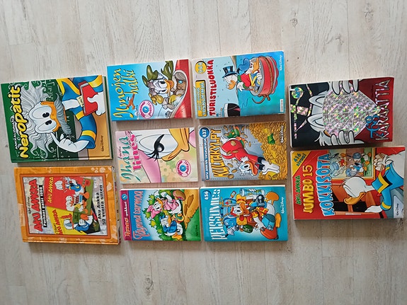 Sarjakuvakirjat ja taskukirjat